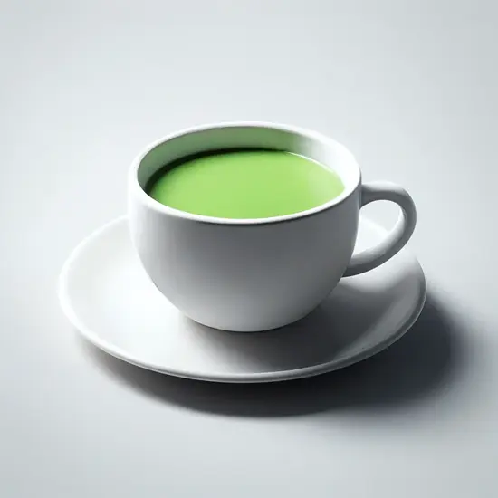 ホット抹茶ラテ