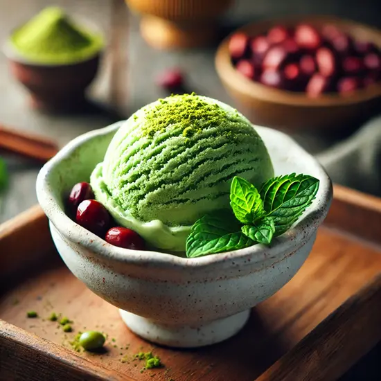 抹茶アイスクリーム