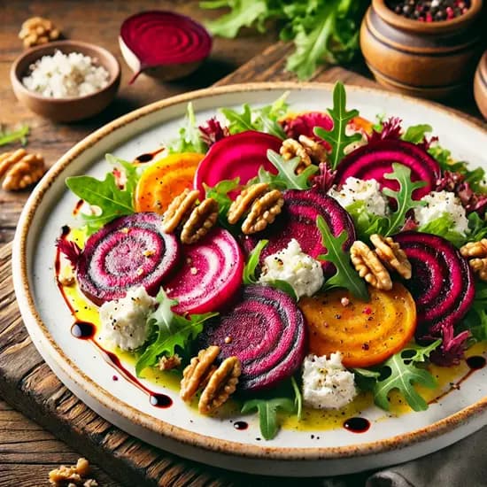 ビーツとゴートチーズのサラダ
