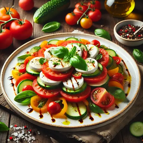 トマトとモッツァレラのサラダ
